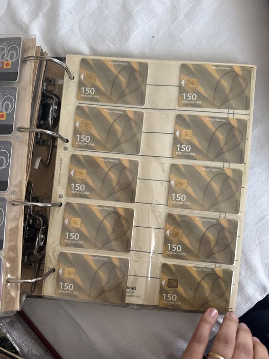 750 cartoes telefonicos antigos