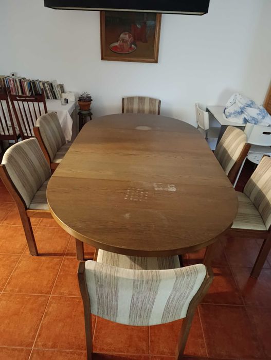 Mesa de sala, fabrico Alemão