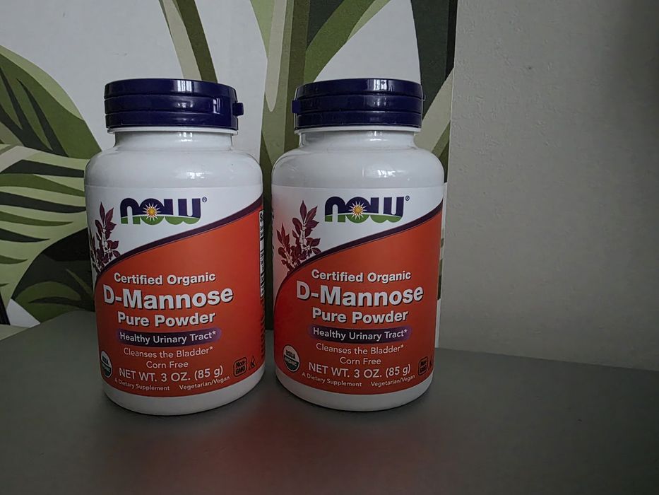 D Mannoza (D-Mannose) NOW FOODS 85g x 2