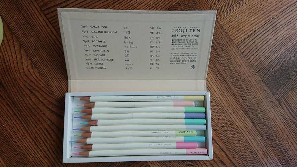 Zestaw kredek ołówkowych Irojiten, Tombow