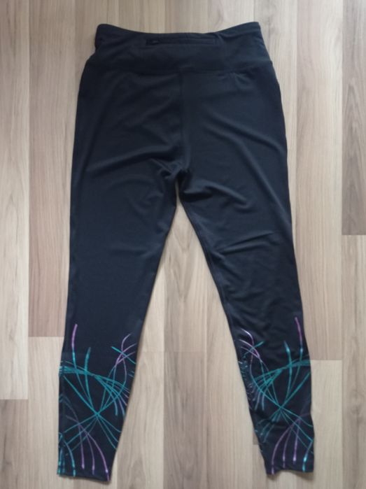 Czarne legginsy TU - rozmiar L/40.