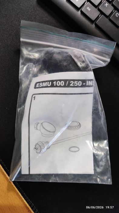 Sensor de Temperatura Danfoss ESMU-100 Pt1000 Inox Novo (087B1182)