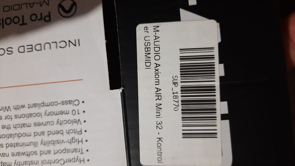 Axiom air mini 32 kontroler + licencja na Ableton live 12 lite