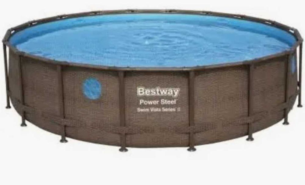 Basen bestway stelażowy rattan 549 x 122