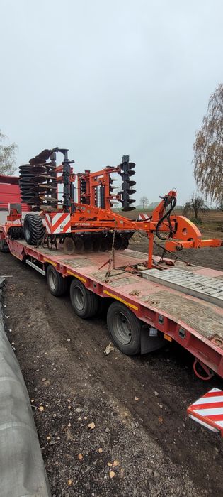 Usługi transportowe  maszyn domków Holenerskich itp