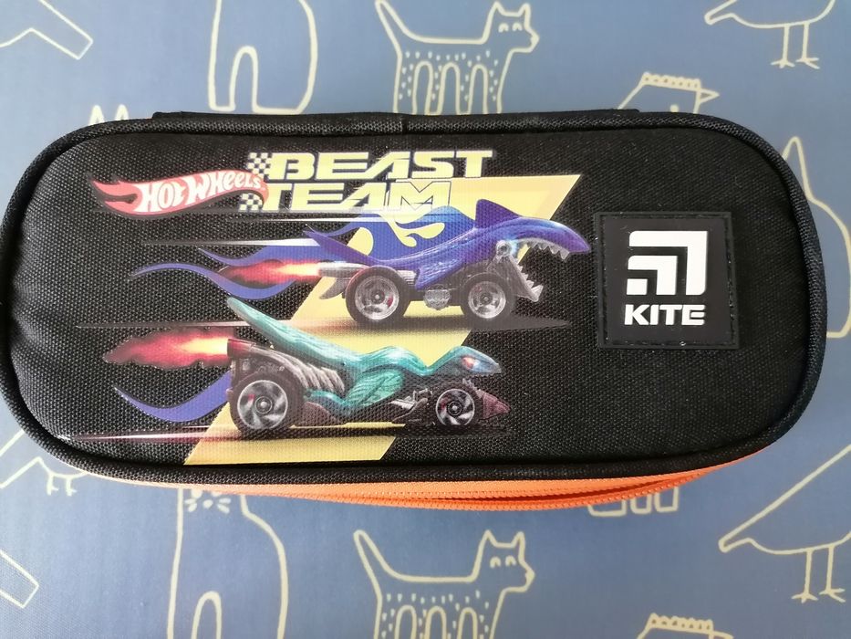 Пенал kite hot wheels