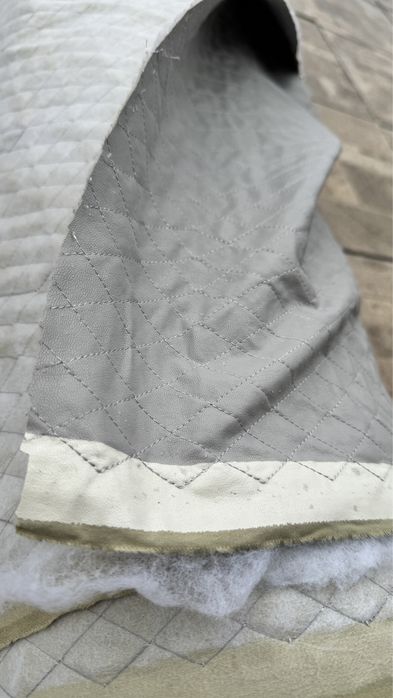 Кожа / кожзам на силиконе - от 3 м