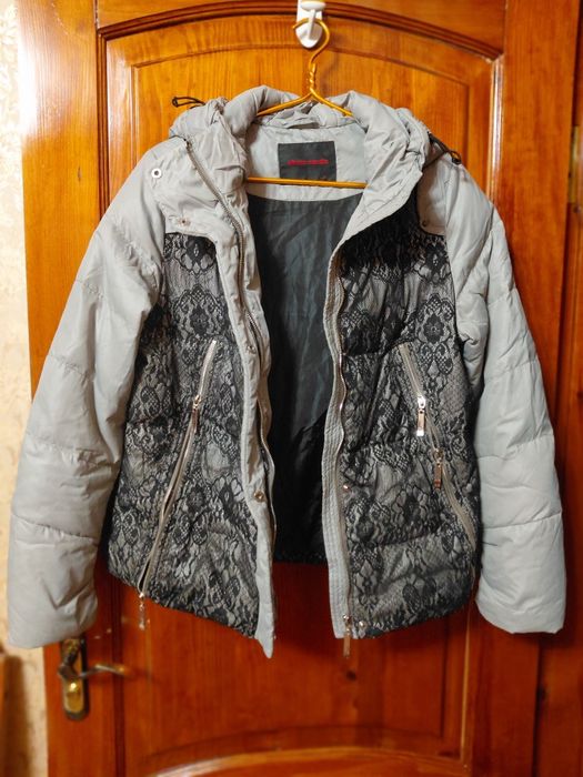 Натуральний пуховик, розмір l-xl