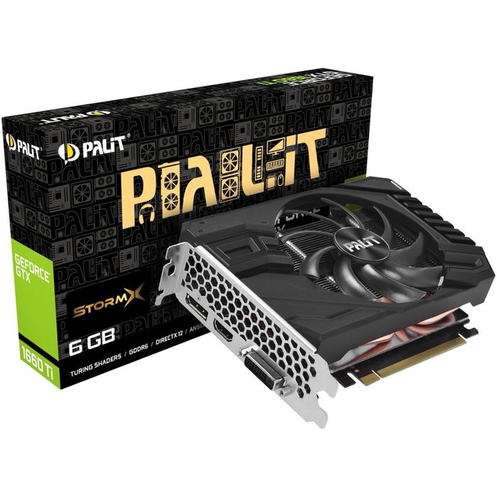 Відеокарта Palit GeForce® GTX 1660 Ti Storm X 6Gb GDDR6