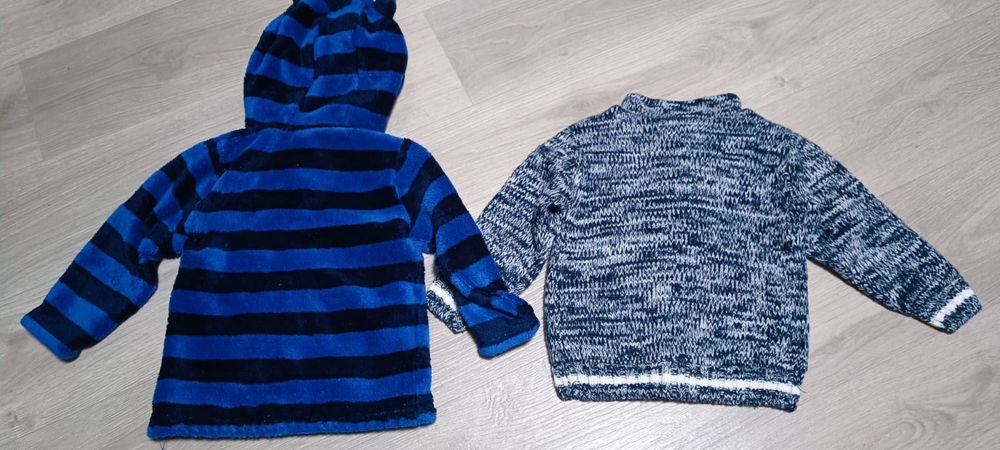 Кофта Lupilu дитяча, махрова, на флісі, тепла, зимова, 86-92 см, 6-12