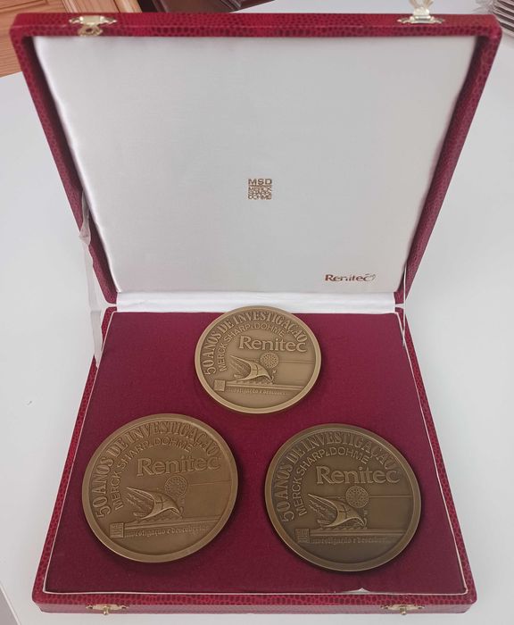 Medalhas 50 anos comemorativo