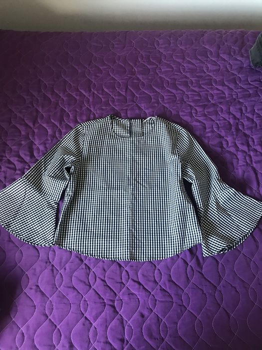Blusa ao xadrez tamanho S