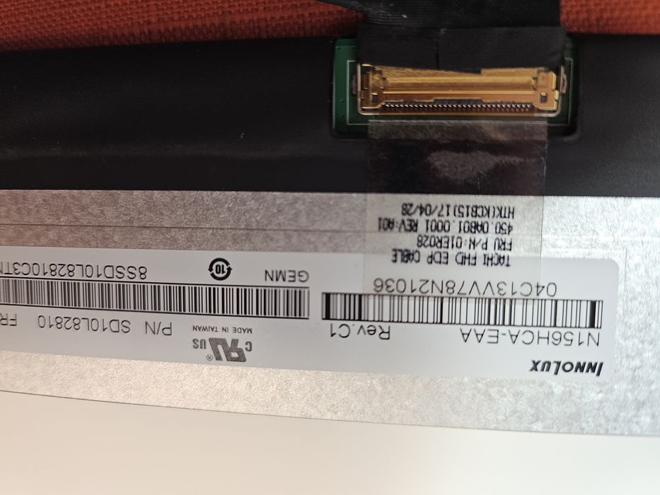 matryca  Innolux N156HCA-EAA do laptopa