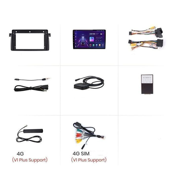 BMW E46 / M3 – Radio Android 9” CarPlay