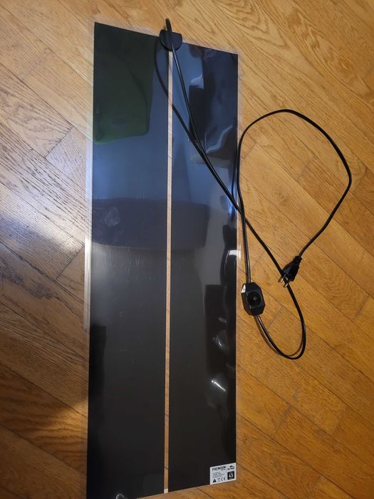 Mata grzewcza z regulacją do terrarium 80x28 cm 45W