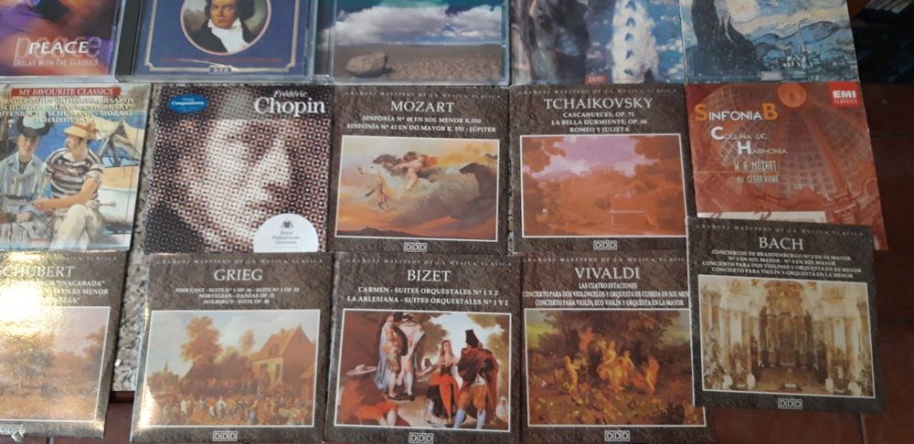 Conjunto de 55 Cd's de Música Clássica