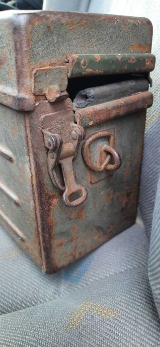 ящик военно полевого телефона ТВК-2 Портативный походный телефон метал