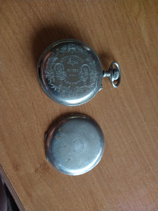 Часы карманные, старинные Roskopf.