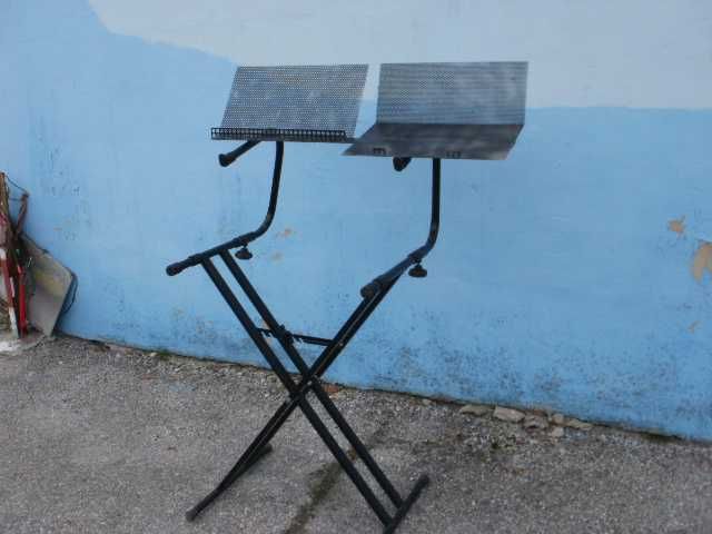 Statyw pod keyboard - podwójny i pod komputer i nuty