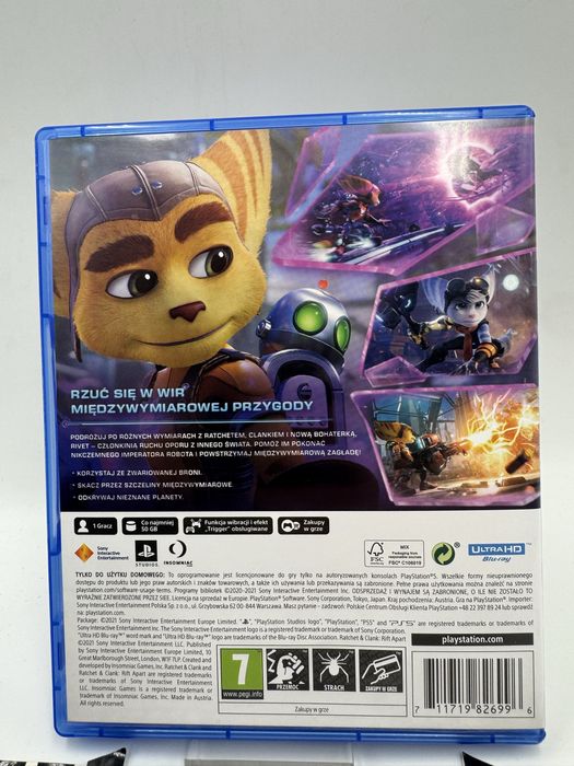 PL Ratchet Clank Rift Apart Ps5 Gwarancja
