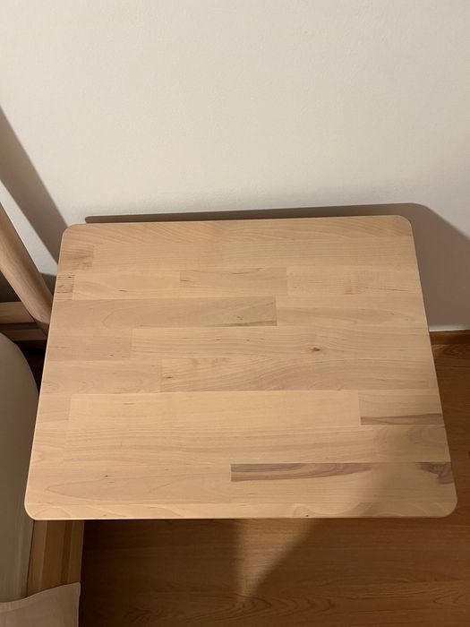 Conjunto Cama + Mesas de Cabeceira IKEA BJORKSNAS - Betula Natural