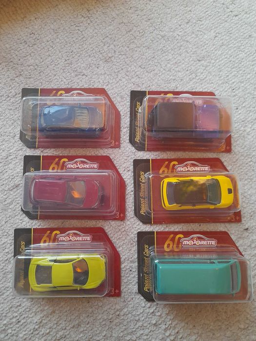 Majorette Street Cars Komplet 18szt. 60 lecie