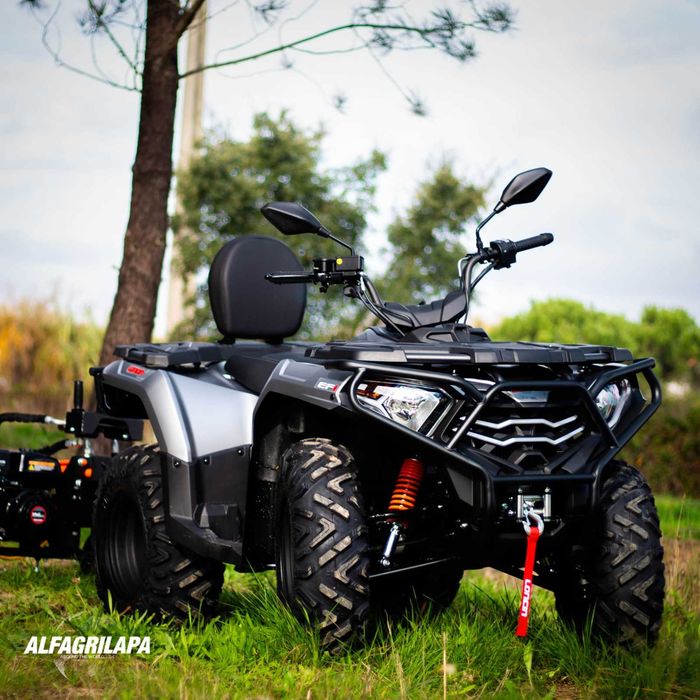 Moto 4 ATV LONCIN-XWolf 300 FO Nova C/Reboque** Campanha Especial**