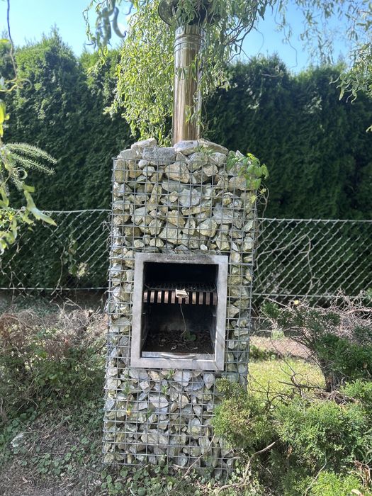 Grill z kamienia GABIONOWY