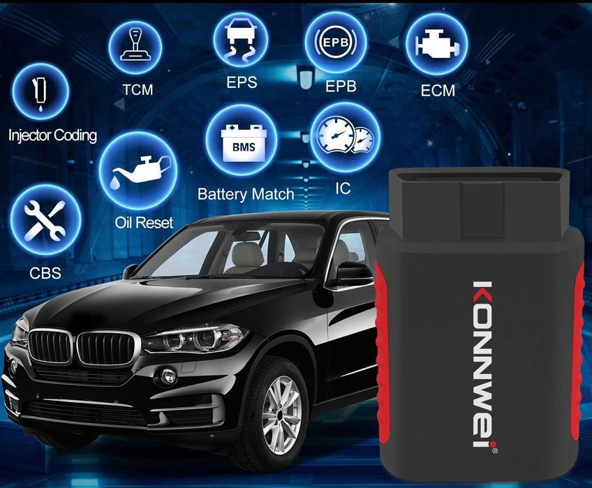 Автосканер Konnwei KDIAG.(пожизненное бесплатное обновление)