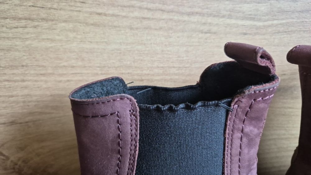Sztyblety botki bordowe Lasocki 36