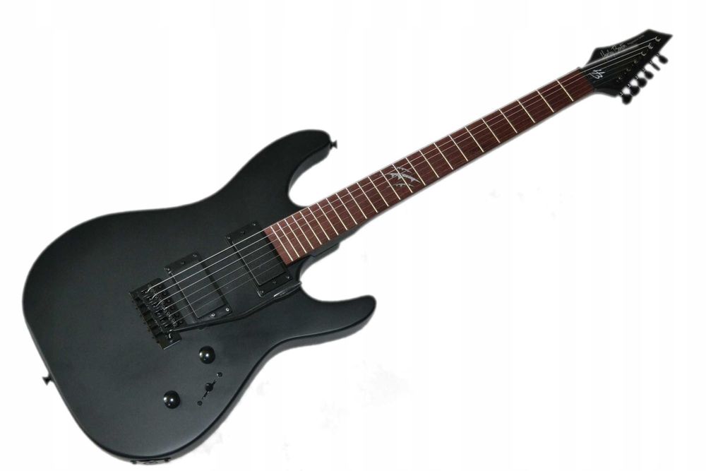 HARLEY BENTON HWY-25BKS nowa gitara superstrat ustawiona lutniczo