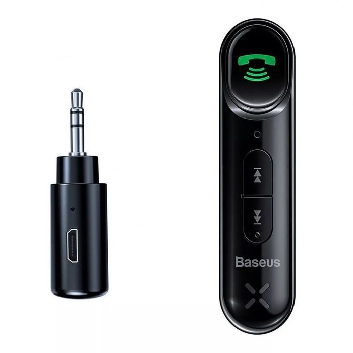 Bluetooth AUX адаптер Baseus Qiyin Car Bluetooth Receiver | Оригінал