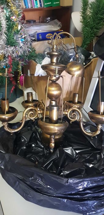 Candeeiro de centro 5 lâmpadas