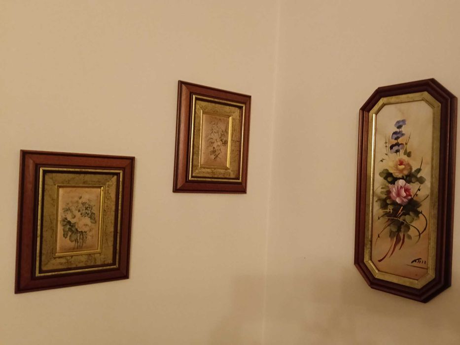 Conjunto de 3 quadros
