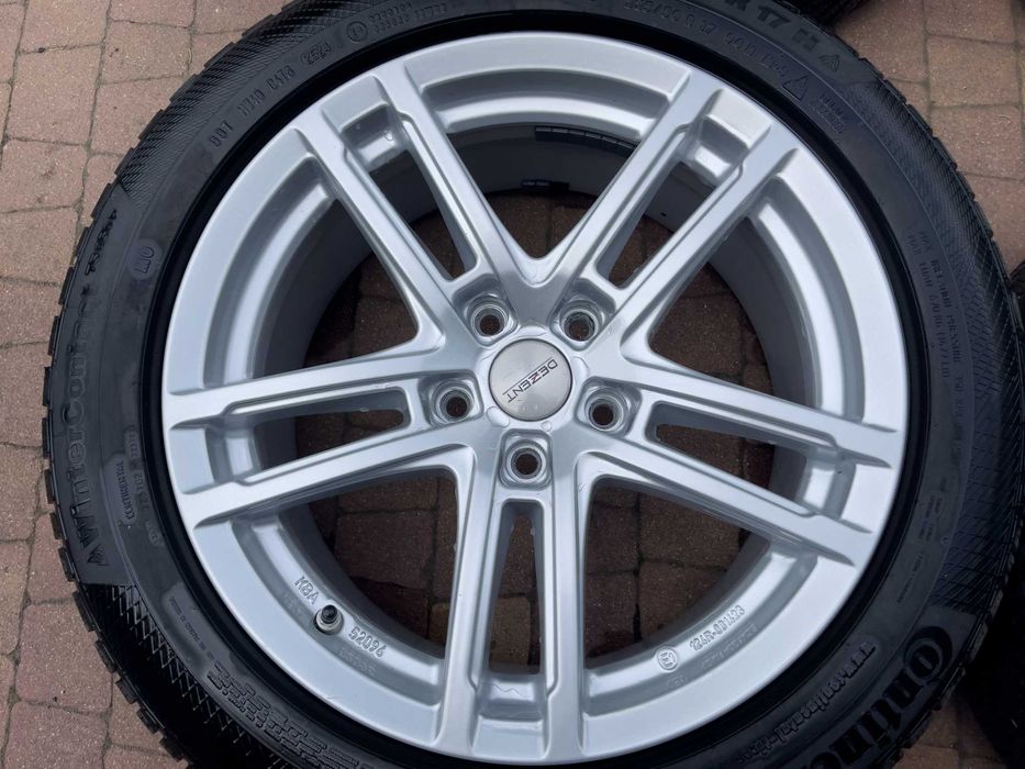 3913. Koła zimowe Audi A4 Allroad A6 C7 5x112 ET29 225/55/17 6mm