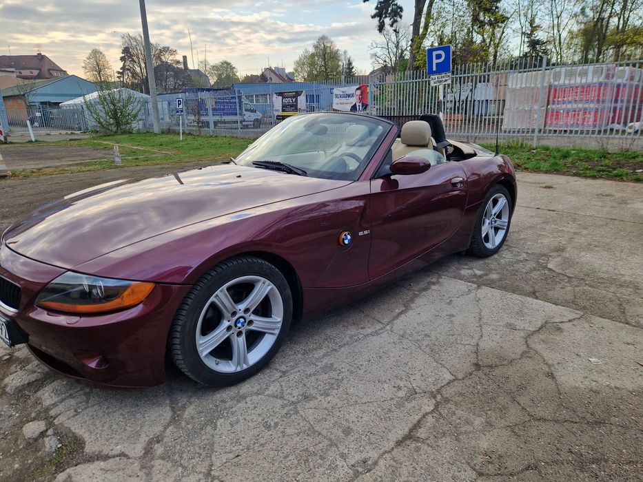 BMW Z4 2,5 192 Ps Klima,Tempomat,Parktronik,Elektr fotele z pamięcią