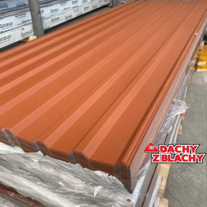 Blacha Trapezowa T-18 Ceglasty Mat