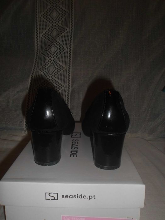 1 par de sapatos de senhora como novos da marca seaside