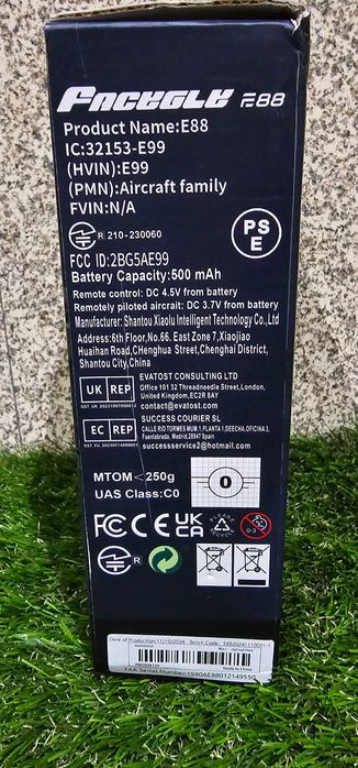 Drone E88 2.4HZ c/novo