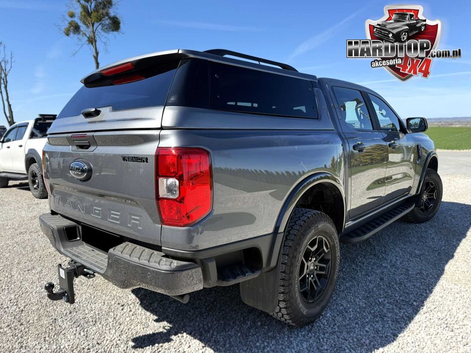 Zabudowa paki Hardtop Ford Ranger 2023+ Szyby uchylne