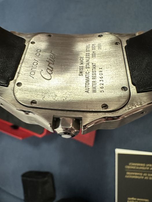 Zegarek Cartier Santos 100xl Iced