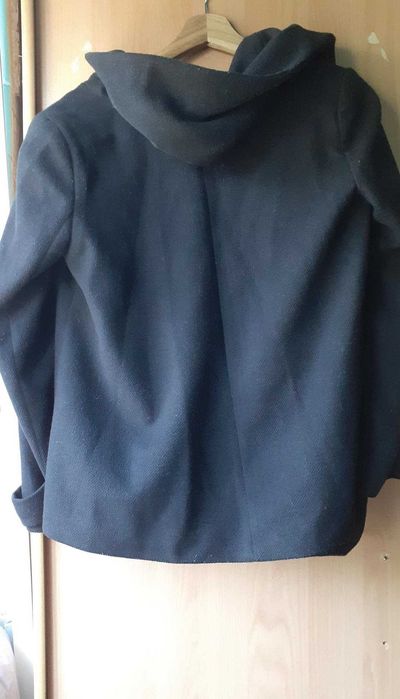 Casaco preto com capuz Shopone S