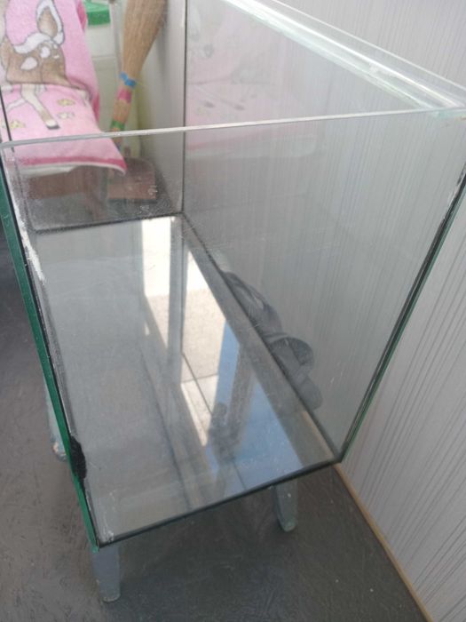 аквариум, террариум,  60х30х42, стекло