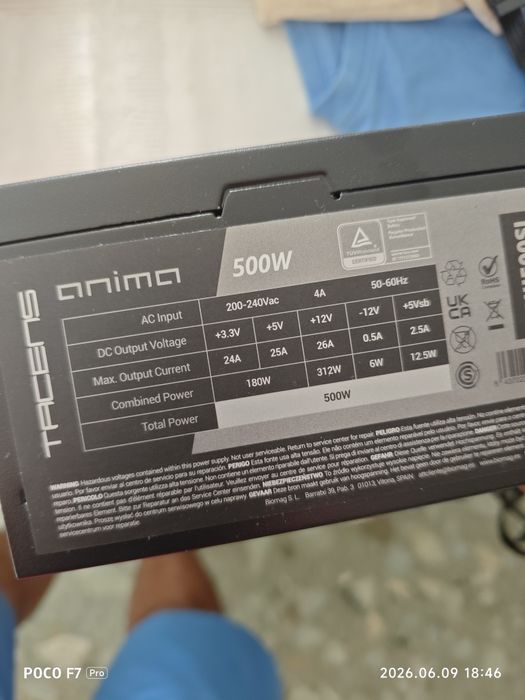 Fonte 500w  para venda