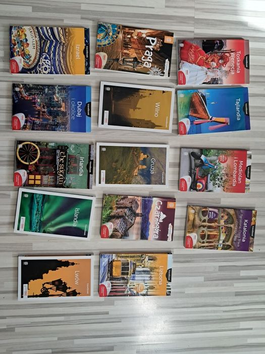 Travelbook Bezdroża przewodniki 14szt zestaw