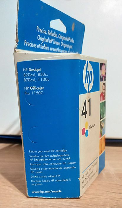 HP 41  Drukarka HP oryginalny tusz