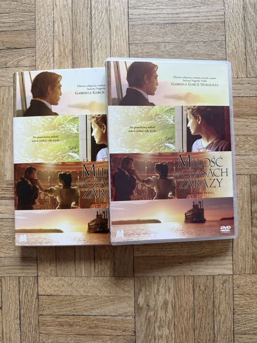 płyta dvd miłość w czasach zarazy