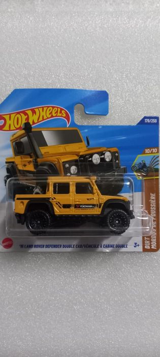 15 land rover defender double cab hot wheels