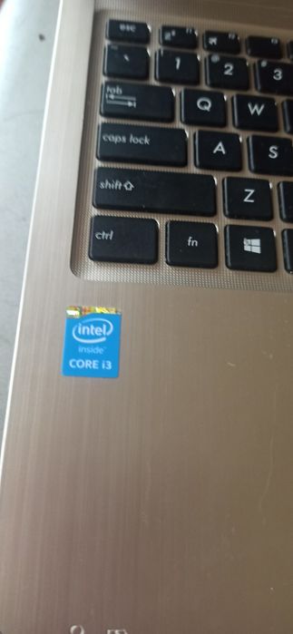 Laptop Asus x540la i3 ram 8