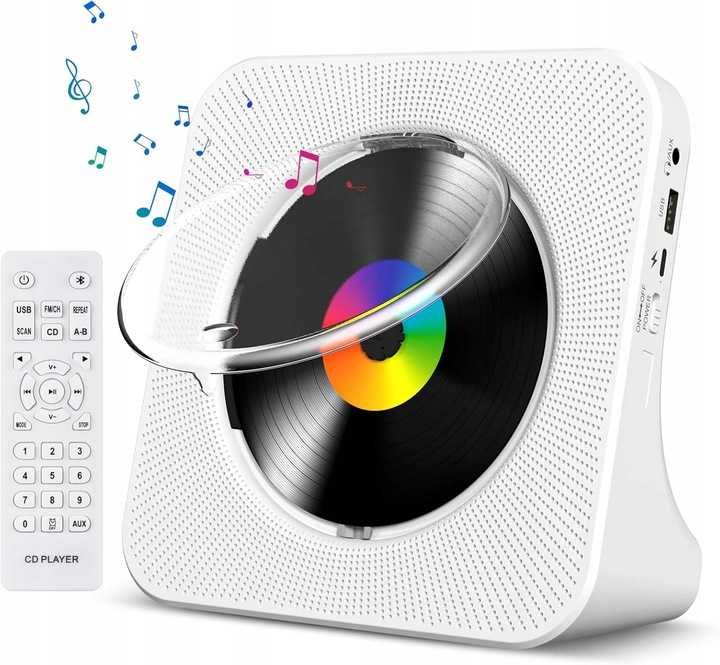 Odtwarzacz płyt CD KC-806 głośnik bluetooth pilot